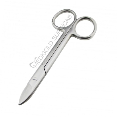Beebe laboratory scissor curved 10.5cm